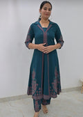 Flex Cotton Printed A Line Set