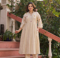 Jute Kurta Pant With Lining